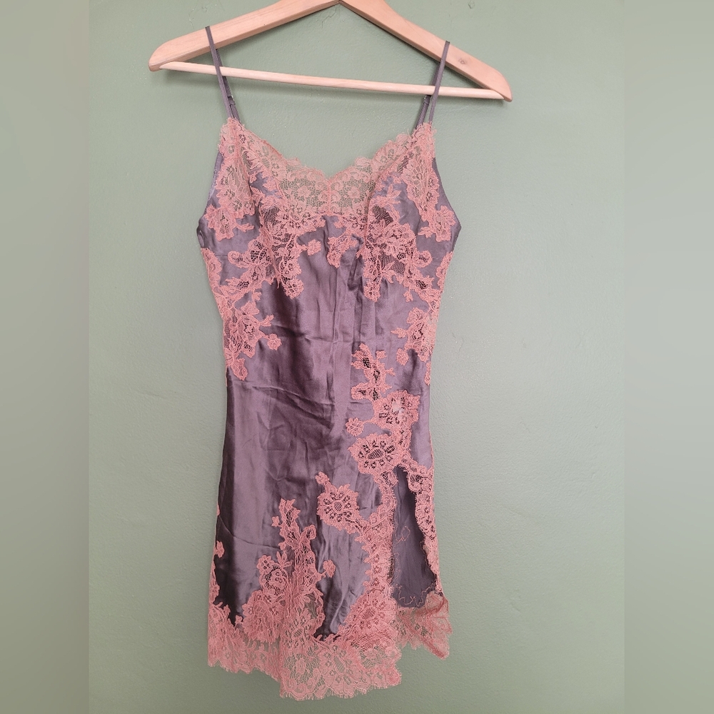 Marjolaine GOLD Silk Slip Dress – French Luxury Lingerie